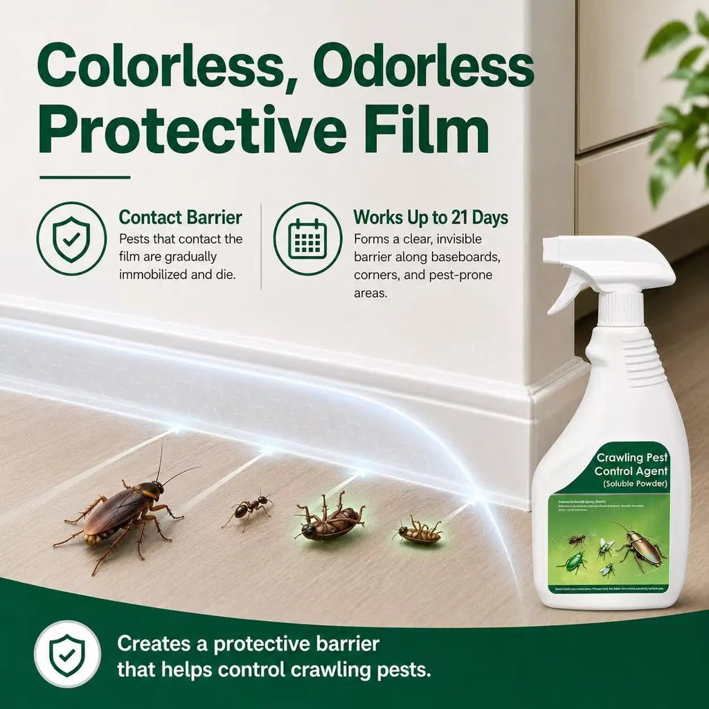 BugGuard – Multi-Purpose Pest Control Kit for Roaches, Ants, Spiders, Bed Bugs & 40+ Household Pests, Indoor & Outdoor