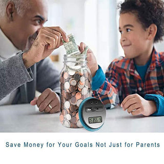 CoinTally – Digital Counting Money Jar with LCD Display