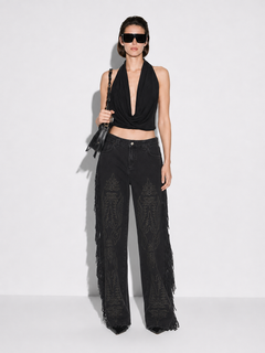 FringeStride – Wide-Leg Jeans