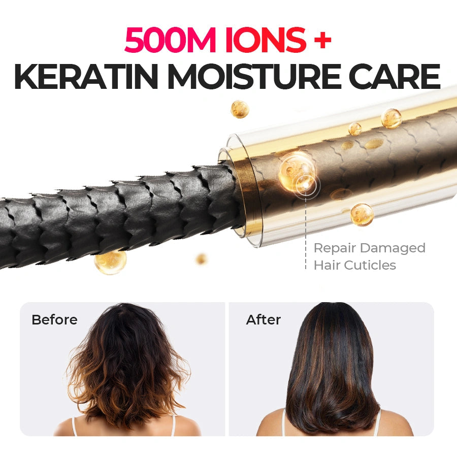 HoloGlide – 2-in-1 Light-Care Hair Straightener and Curler