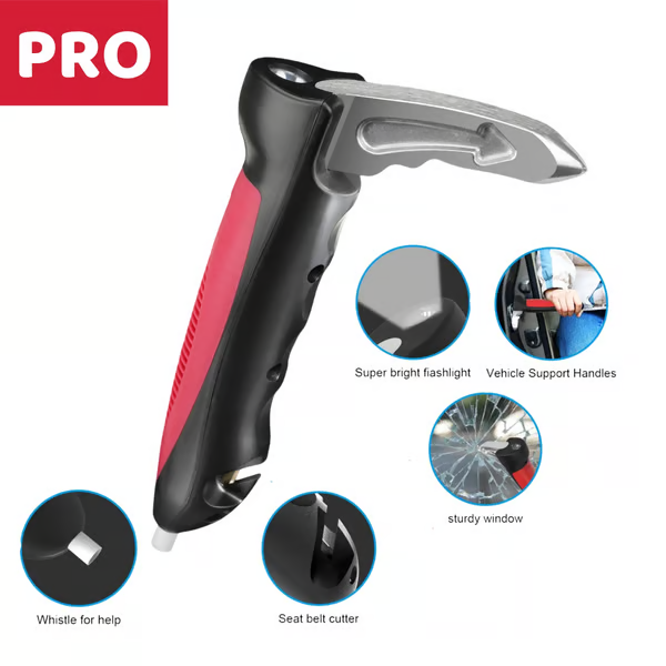 AutoAssist – 👀 5-in-1 Car Door Support & Emergency Tool