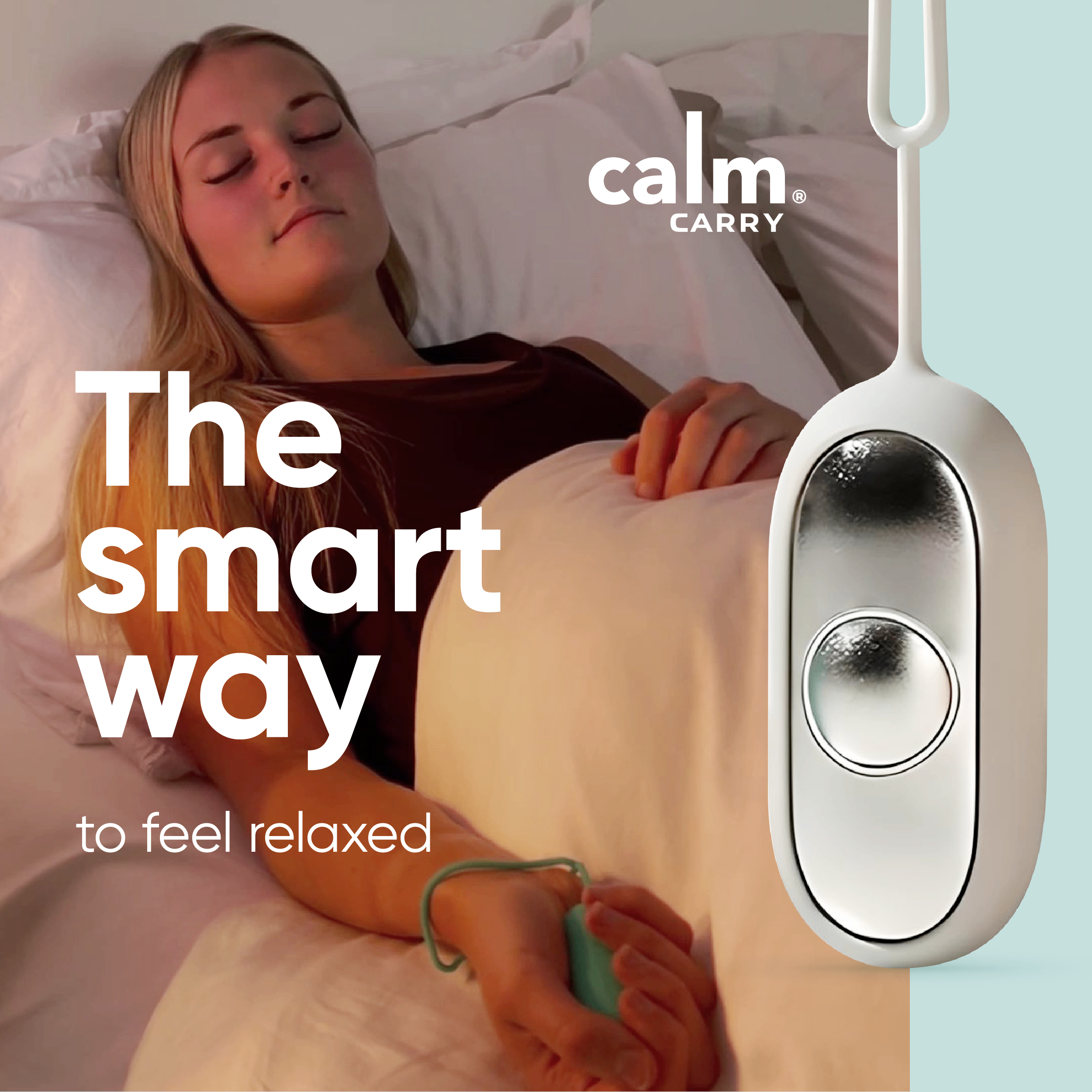 PalmCalm – Handheld Microcurrent Acupressure Device for Calm & Sleep