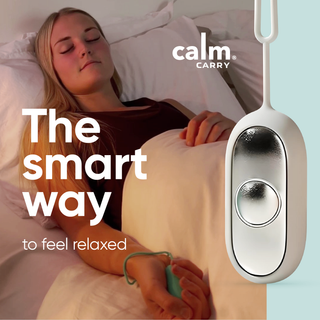 PalmCalm – Handheld Microcurrent Acupressure Device for Calm & Sleep