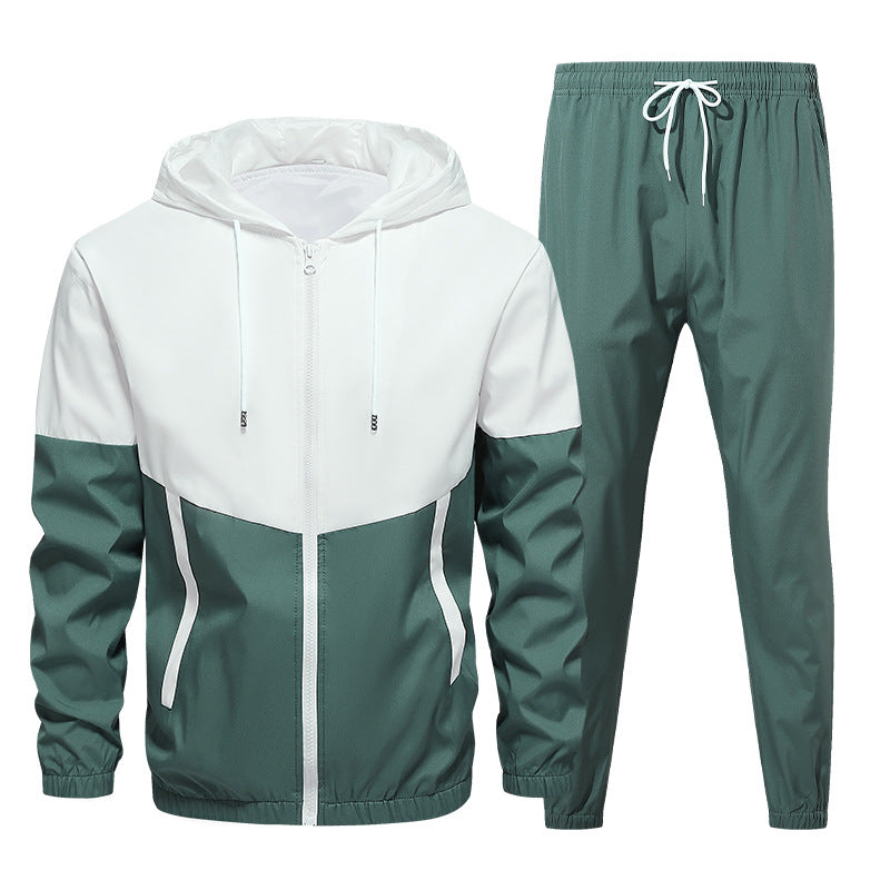 TrackFlex – 🔥✨ Big & Tall Men's Colorblock Sports Jacket Set M-6XL