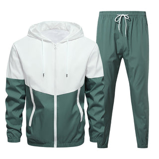 TrackFlex – 🔥✨ Big & Tall Men's Colorblock Sports Jacket Set M-6XL