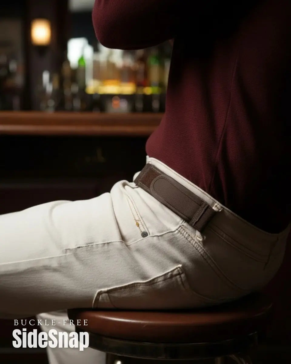 SideSnap – Buckle-Free Elastic Side Belts, Sold in Pairs