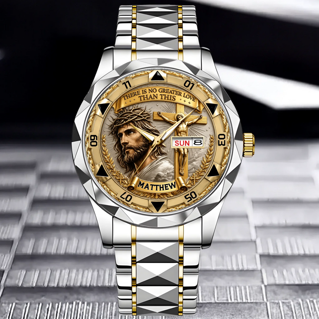 FaithMark – Personalized Crucifix Watch
