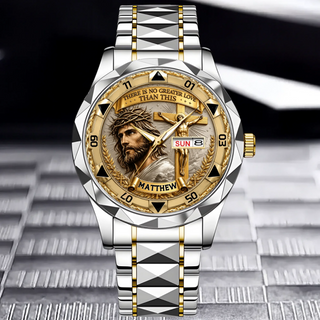 FaithMark – Personalized Crucifix Watch