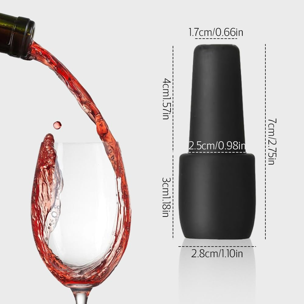 VinoSeal – Reusable Silicone Wine & Sparkling Wine Bottle Stoppers