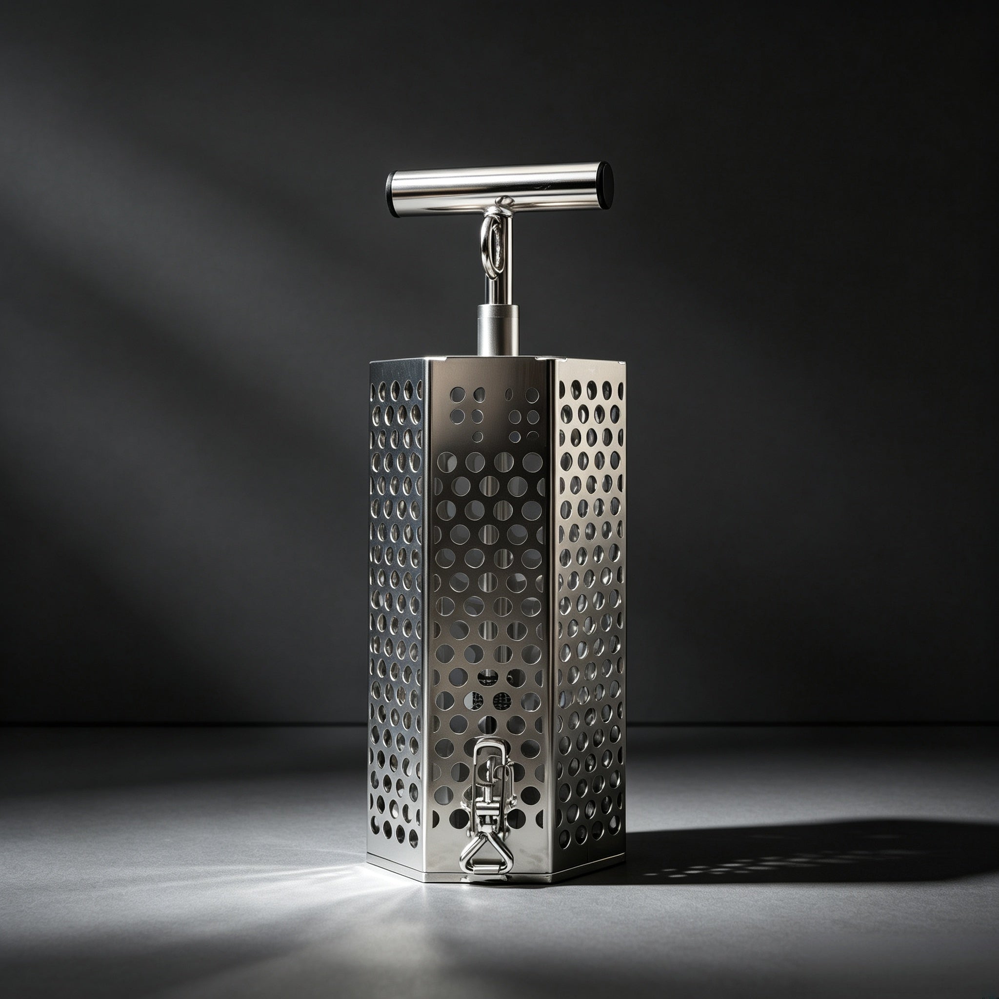 BurleyEase – All-in-One Stainless Steel Burley Pot with Built-in Masher and Bottom-Release Lid
