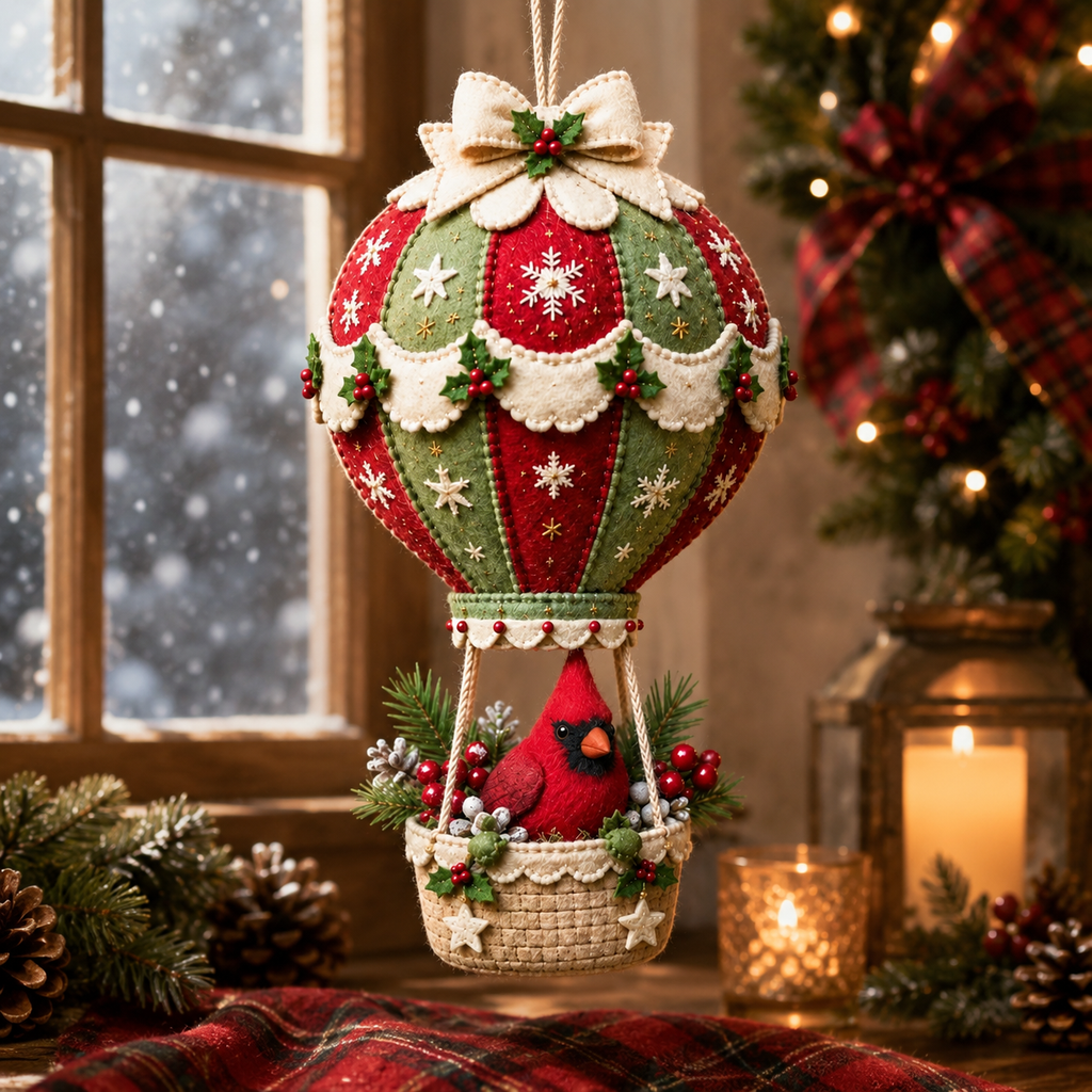 ChristmasFloat – Hot Air Balloon Hanging DIY Kit