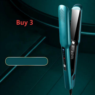 SilkGlide – ✨💇‍♀️ 2-in-1 Hair Straightener and Curler with Negative Ionic Care