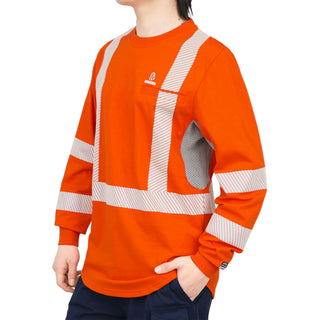 VentShield – 5.5 oz Lightweight Hi-Vis Summer Vented Mesh FR Long Sleeve T-Shirt