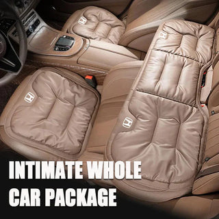 CushySeat – Skin-Friendly, Dirt-Repellent PU Leather Car Seat Cushions