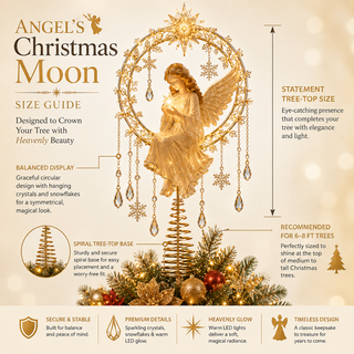 Angel's Christmas Moon size and fit guide