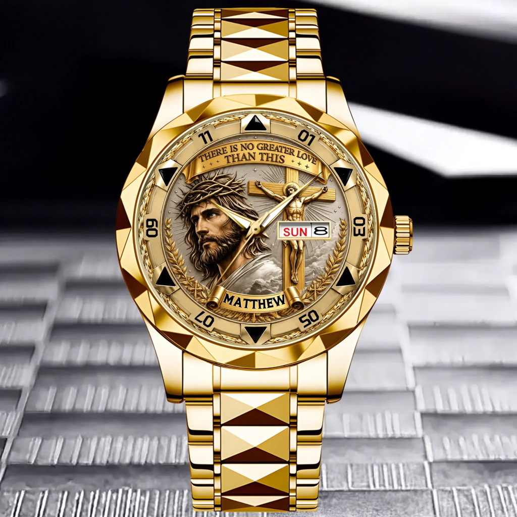 FaithMark – Personalized Crucifix Watch