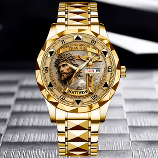 FaithMark – Personalized Crucifix Watch