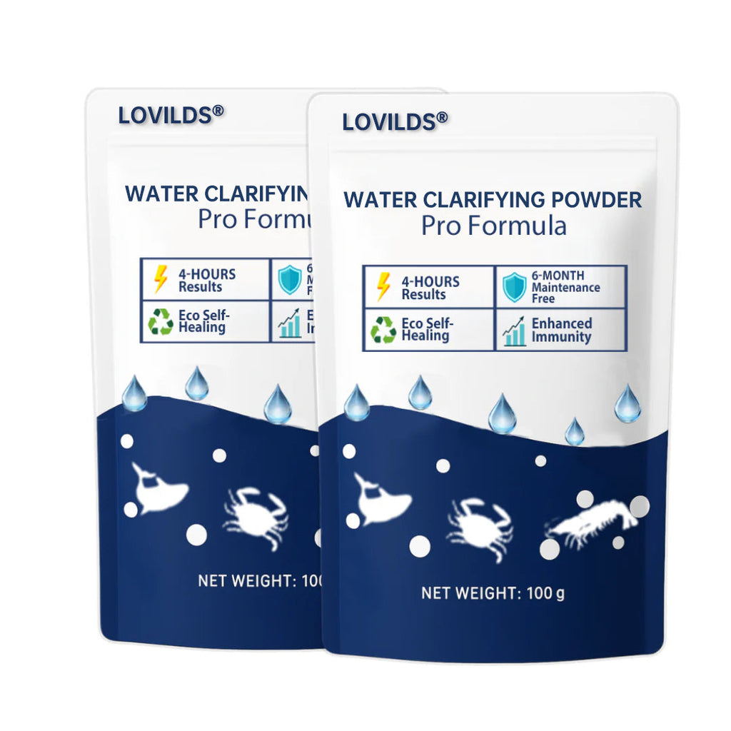 ClearCurrent – Dual-Action Water Clarifying Powder