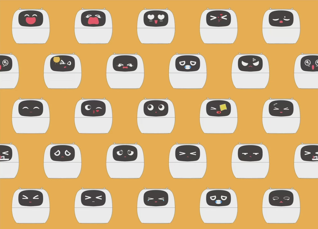 Interesting and quirky gift with interactive AI expressions