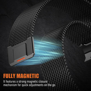 MechaMesh – Magnetic Milanese Loop Band for Apple Watch