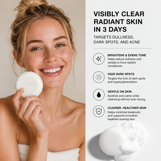 GlowBar – Niacinamide & Alpha Arbutin Brightening Soap, 100g