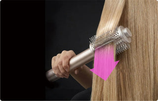 Air dryer brush 