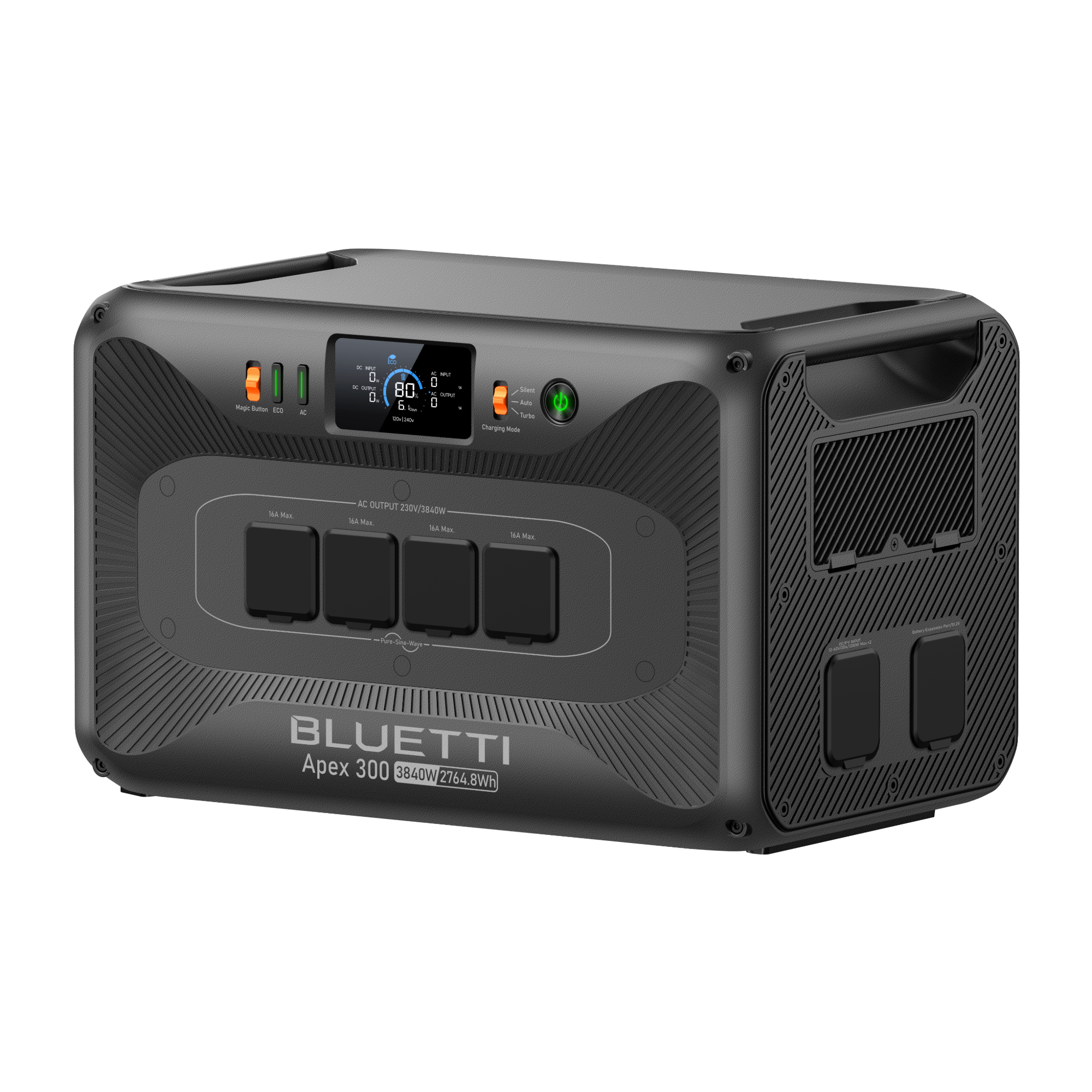 HomeVolt – BLUETTI Apex 300 Home Backup Power Station, 3,840W / 2,764.8Wh LiFePO₄