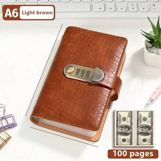 CashVault – 100-Pocket Combination-Lock Currency Album