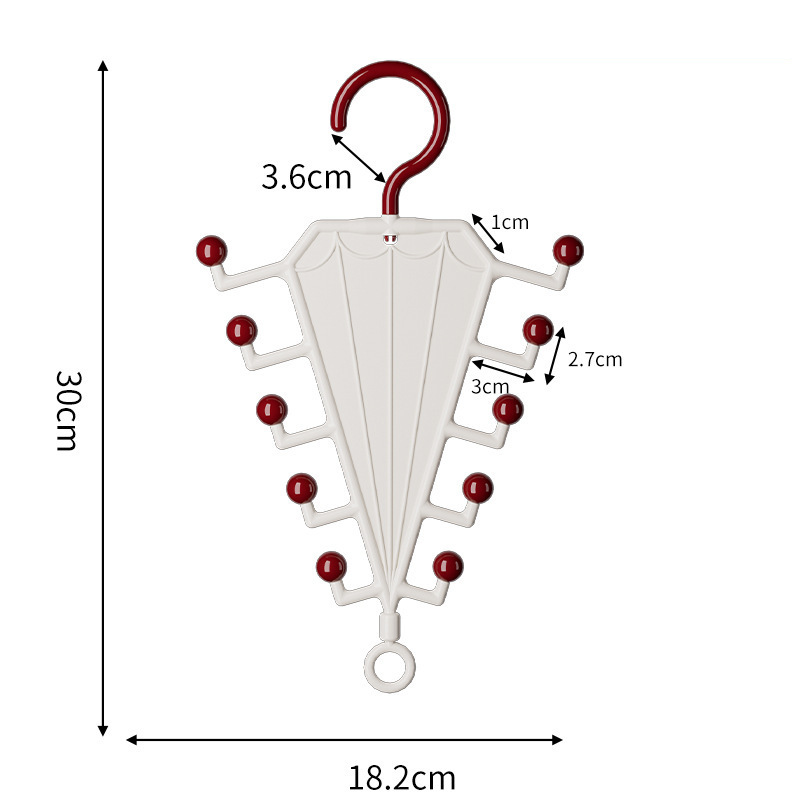 BrellaHang – Multi-Functional V-Shaped Double-Sided Hanger Storage Rack