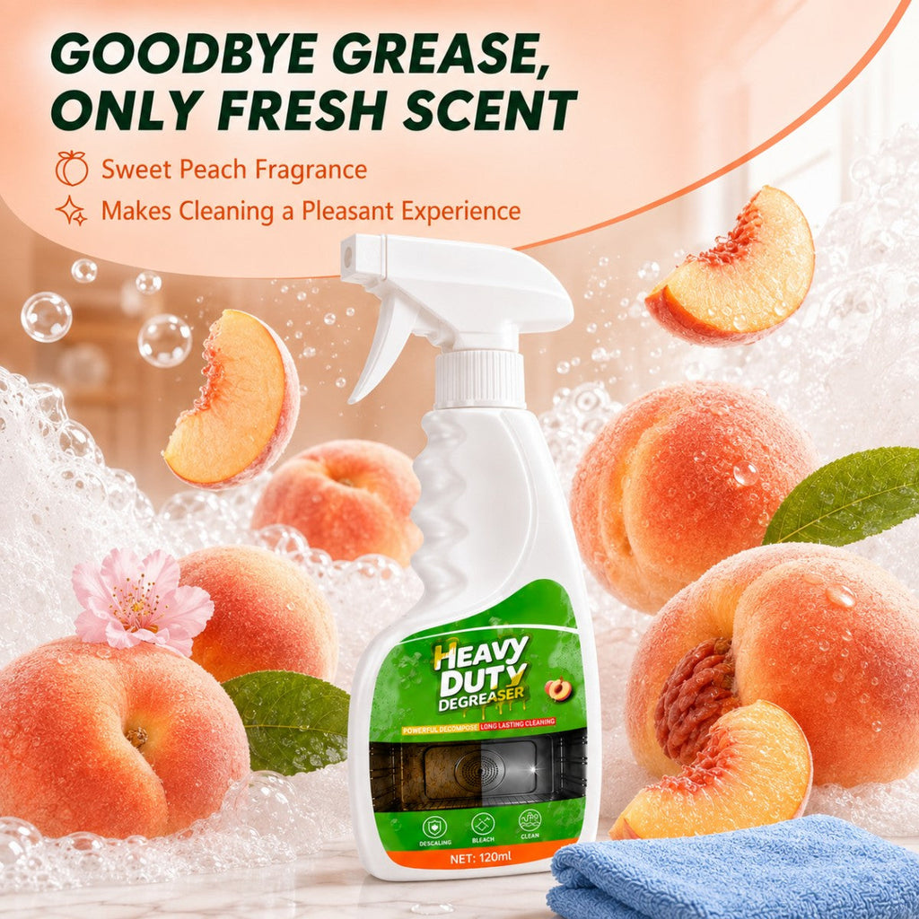 🧽 GreaseLift – Heavy-Duty Grease Cleaning Spray with Towel