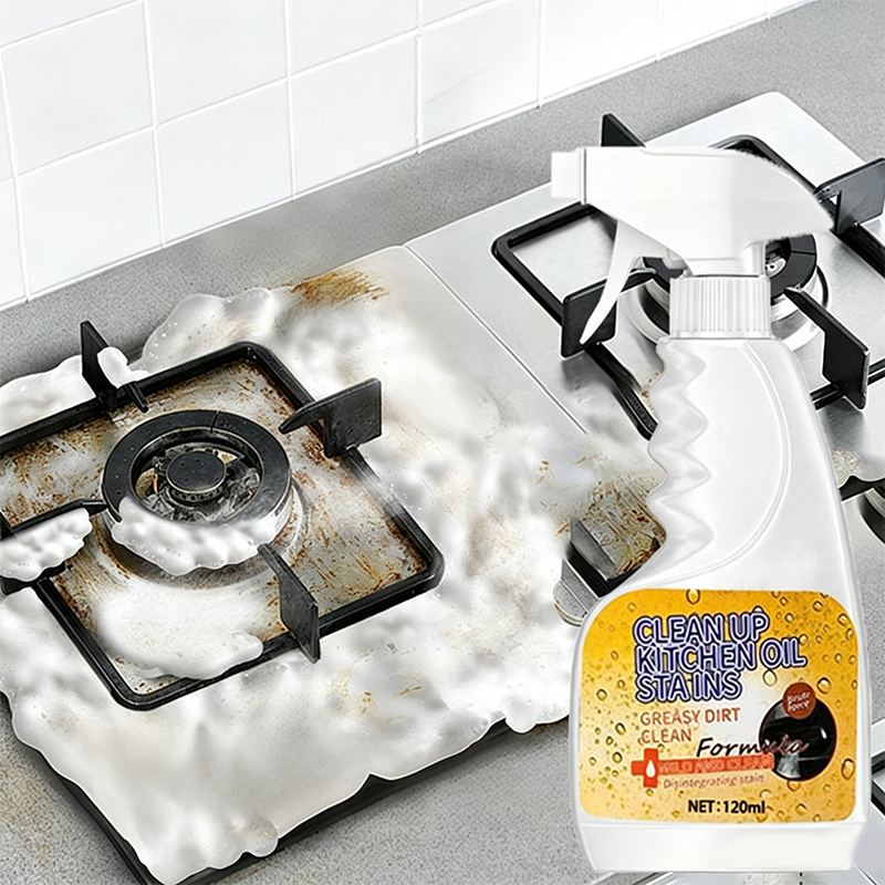 🏆 GreaseBlitz – Heavy-Duty Kitchen Degreaser Spray, Fast Grease Remover 🍑
