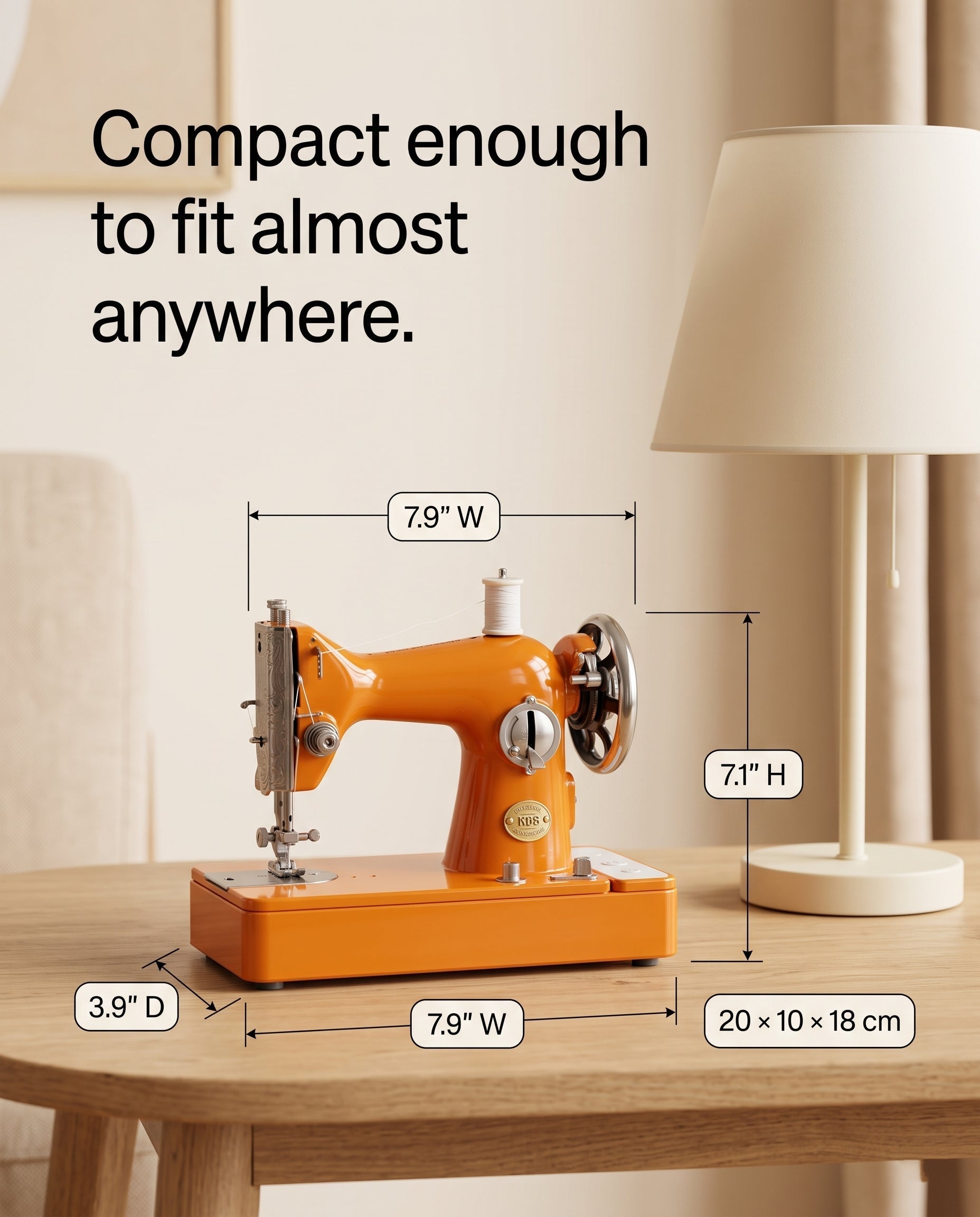 RetroStitch – Portable Mini Sewing Machine