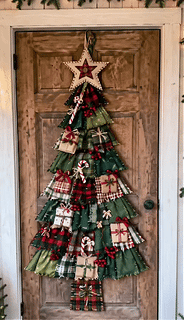 PatchworkWelcome – Beginner-Friendly Oversized DIY Tree Door Hanging Kit