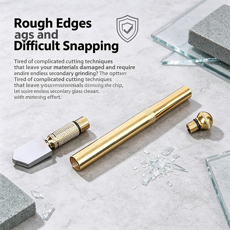 GlassGlide – Diamond Head Glass Cutter for 3–15mm Glass & Mirrors, Heavy-Duty Steel Blade🛠️