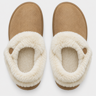 SnuggleClog – Women's Furry Lined Fuzzy Clog Slippers