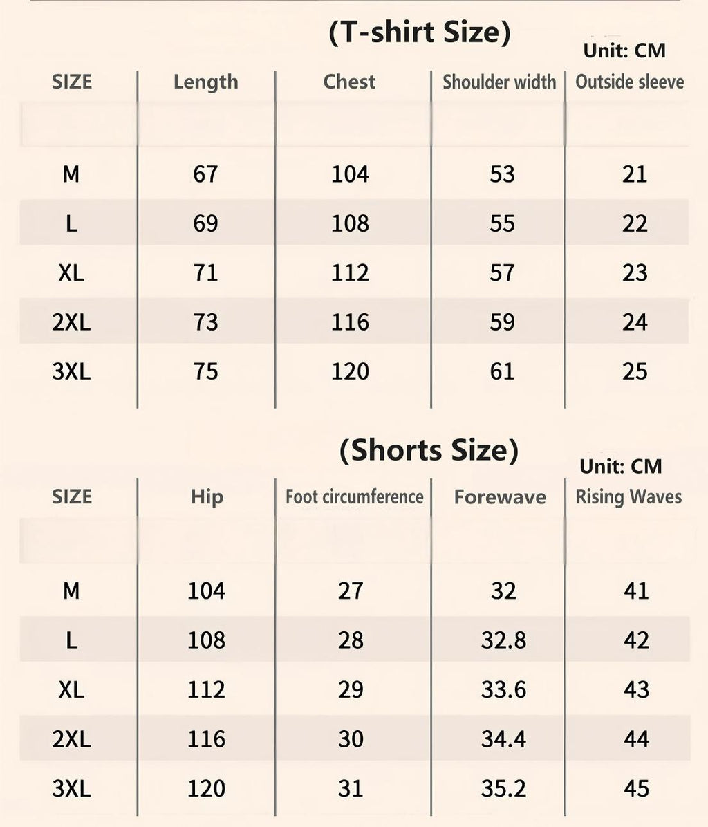 MilanoEase – Men's Printed T-Shirt and Drawstring Shorts Set