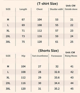 MilanoEase – Men's Printed T-Shirt and Drawstring Shorts Set