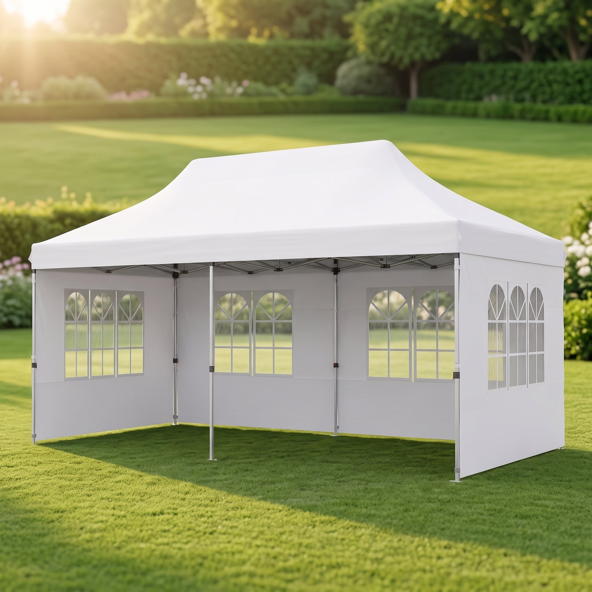 ShadeHaven – Heavy-Duty Pop-Up Canopy Tent with Removable Sidewalls