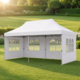 ShadeHaven – Heavy-Duty Pop-Up Canopy Tent with Removable Sidewalls