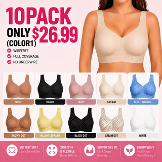 JellyEase – Women's Wirefree Full-Coverage Jelly Support Bra