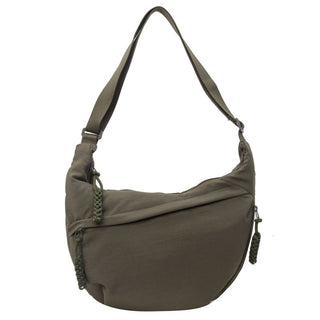 CrescentCarry – 🏆👜 Women's Plain-Color Nylon Crossbody Hobo Bag