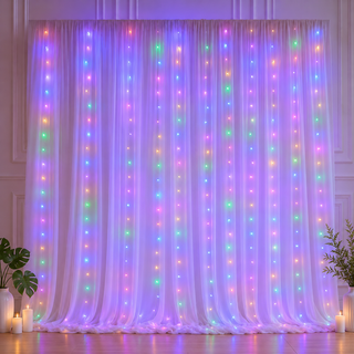 DreamGlow – Tulle Curtain Lights Set