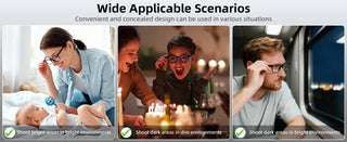 😎 LumaShade – LED Light Blocking Stickers for Smart Glasses