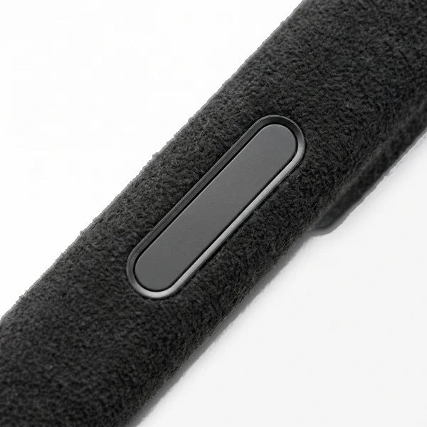 SuedeShield – Alcantara® iPhone 18 Pro Case in Deep Black