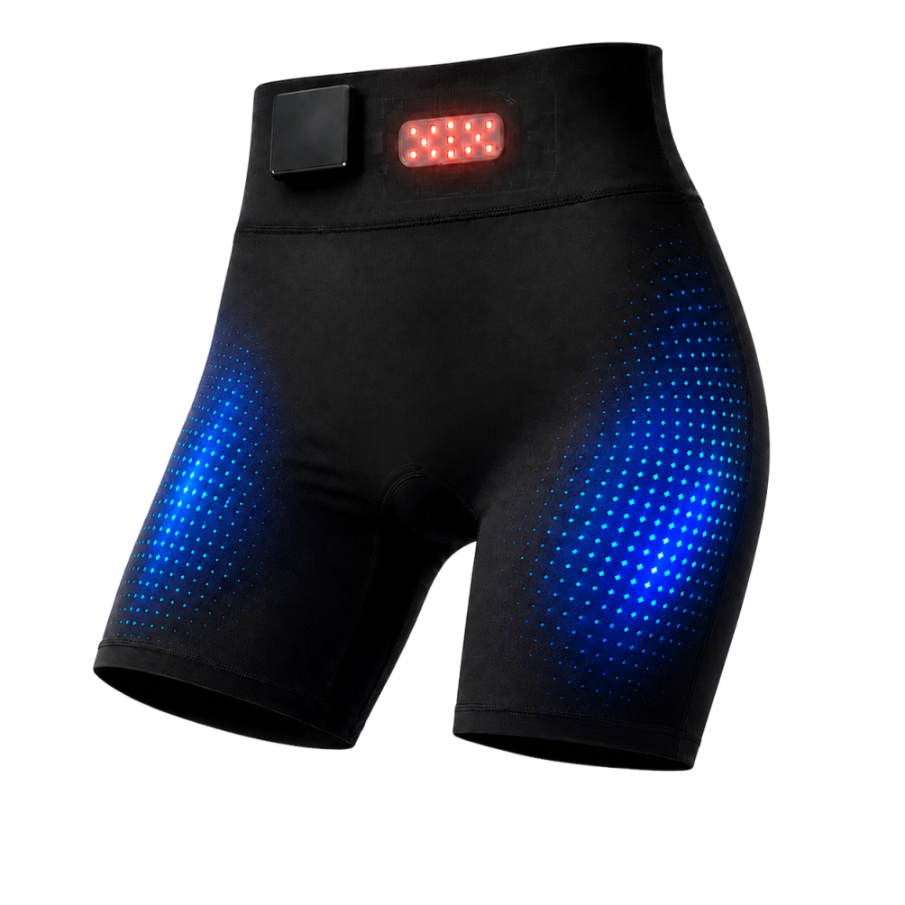 SculptZone – Wireless 4-Zone EMS & Red Light Toning Shorts