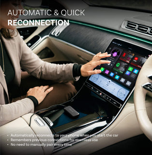 StreamDash – Play2Video Ultra Car Streaming Box with Wireless CarPlay & Android Auto