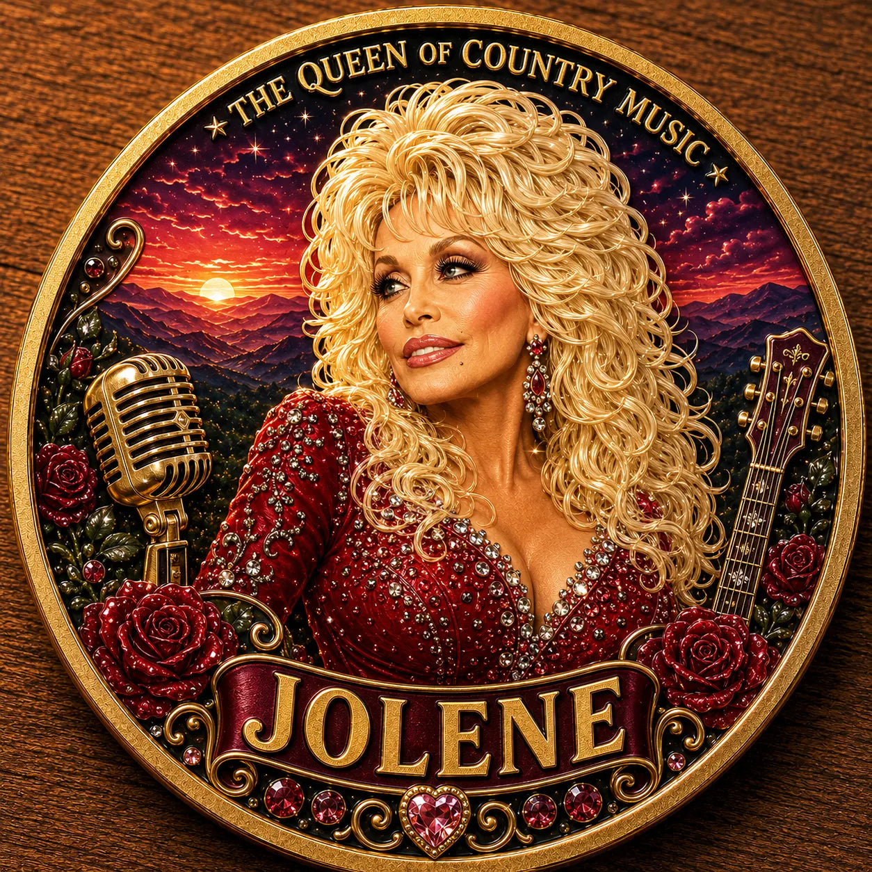 🦋 ForeverInSong – 🎸 Dolly Parton 9-Piece Tribute Coin Collector’s Set