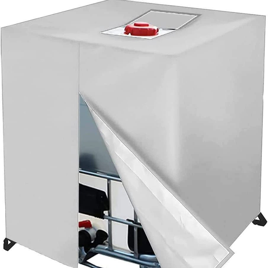 TankGuard – 💧 Waterproof IBC Tote Cover, Heavy-Duty, UV-Blocking, Secure Fit ⛈️
