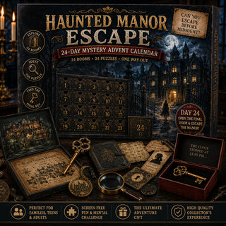 ⏳🎄🔎 ClueQuest – 24-Day Mystery Adventure Advent Calendar