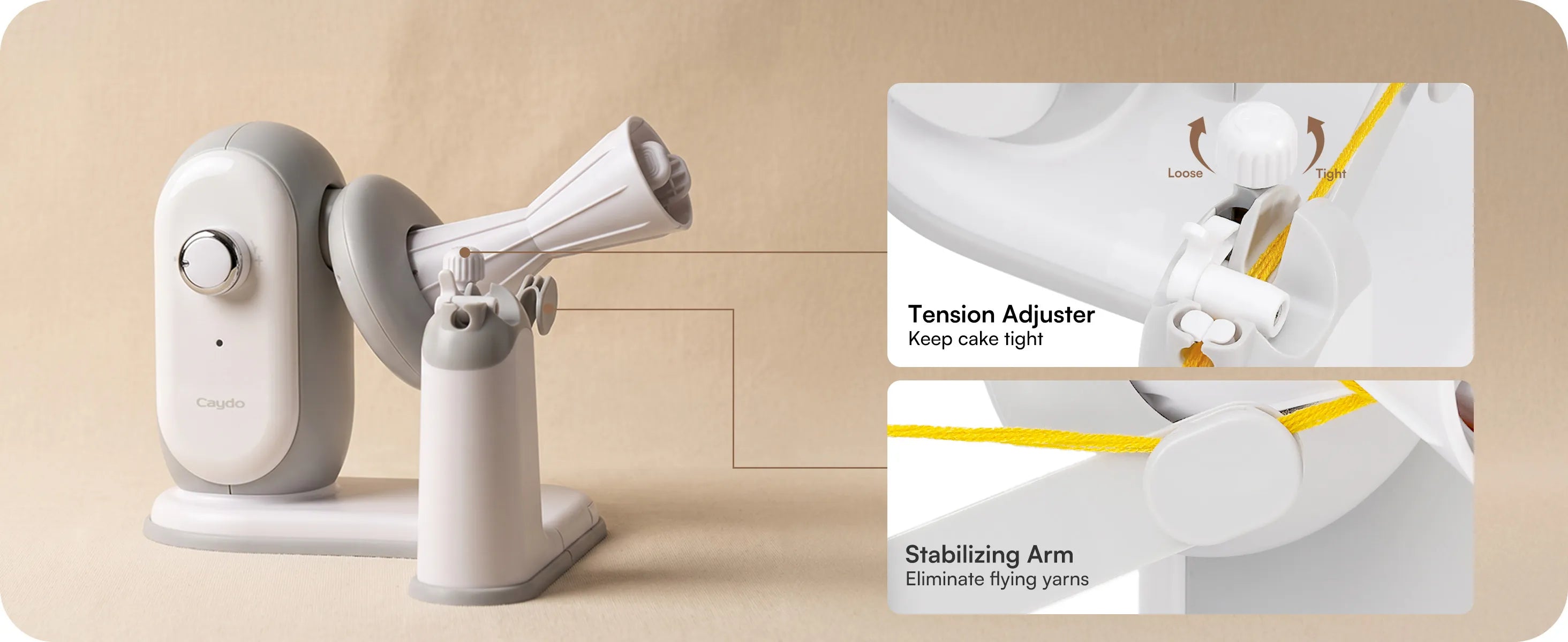 YarnGlide – A1 Pro Max Electric Yarn Winder